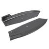 2 Pcs Rear Bumper Lip Spoiler Aerodynamic Lightweight Lower Chin Diffuser Splitter for X4 G02 M‑Sport 2018 To 2021