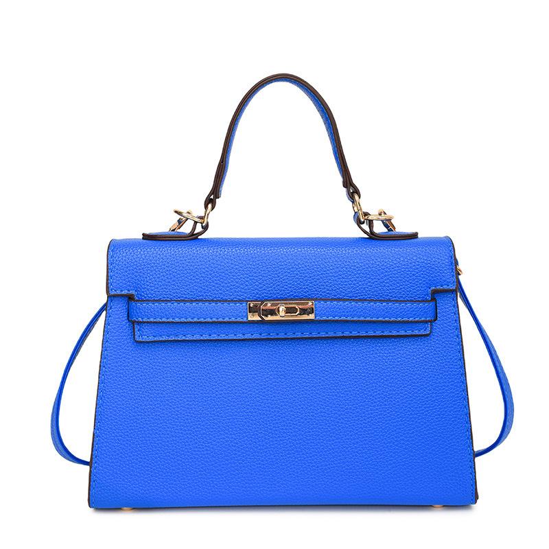 

Bag New Fashion Versatile Handheld Shoulder Bag High Quality Leisure Crossbody Bag For Women синий