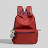 Schoolbag Japanese simple and versatile large-capacity solid color campus schoolbag 1011 summer new light commuter student backpack