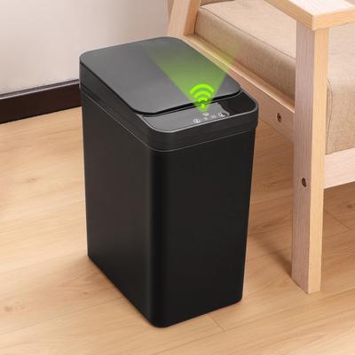 Slim Trash Automatic Automatic Trash Battery with Dust Width X Depth X Height 36 Trash Bag with Trash Can Be Left Space Living Kitchen Can,
