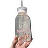 Cute Animal Heat-Resistant Glass Water Bottle