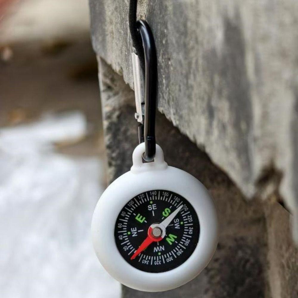Mini Outdoor Survival Compass Carabiner  For Camping and Outdoor Exploration