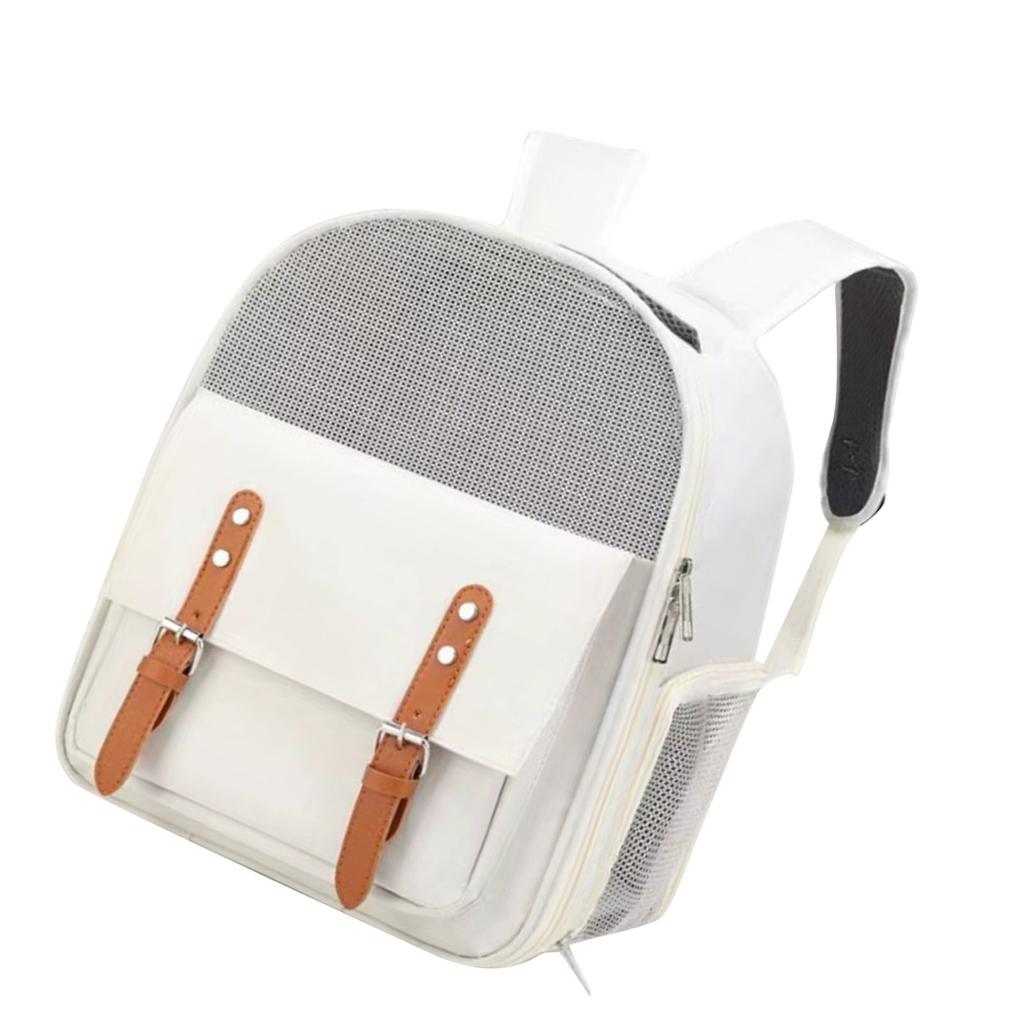 Haustiertrage Rucksack Atmungsaktives Mesh Haustiertragetasche Wasserdicht Tragbar Haustierreise-Tragetasche für