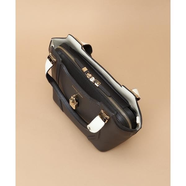 Handbag Cutting Design Tote Bag Greige [Samantha Thavasa] Women's