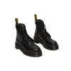 Dr. Martens Leather Fashion Comfortable Short Boots Unisex Boots Black 27312001