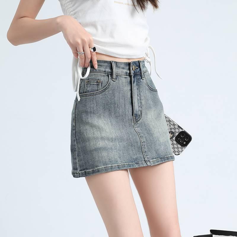 Women's Denim Mini Skirts