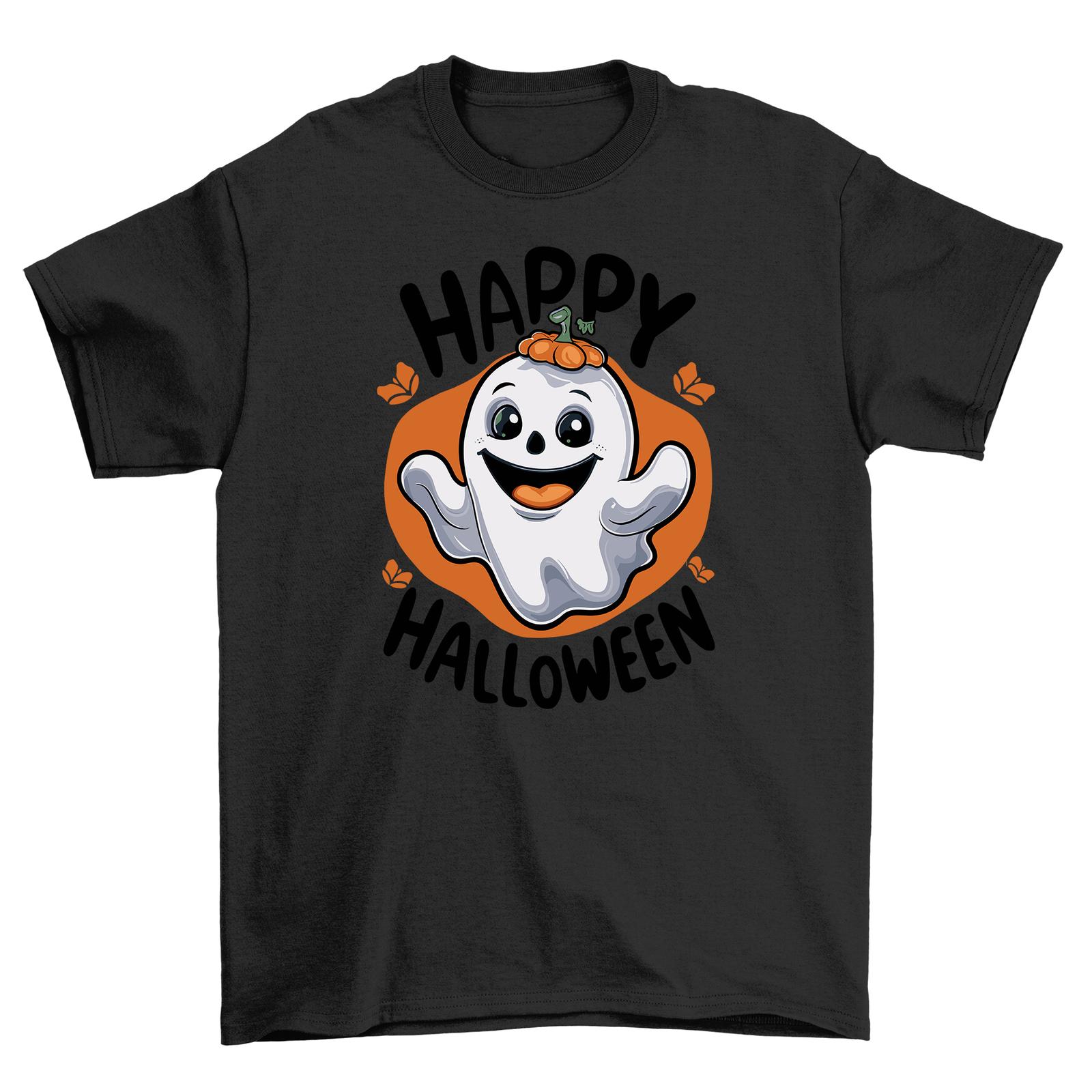 Halloween_299    Spooky Ghost T-Shirt Mens Womens Tees Top - Boo-tifully Haunting! Funny Unisex Tee, I S