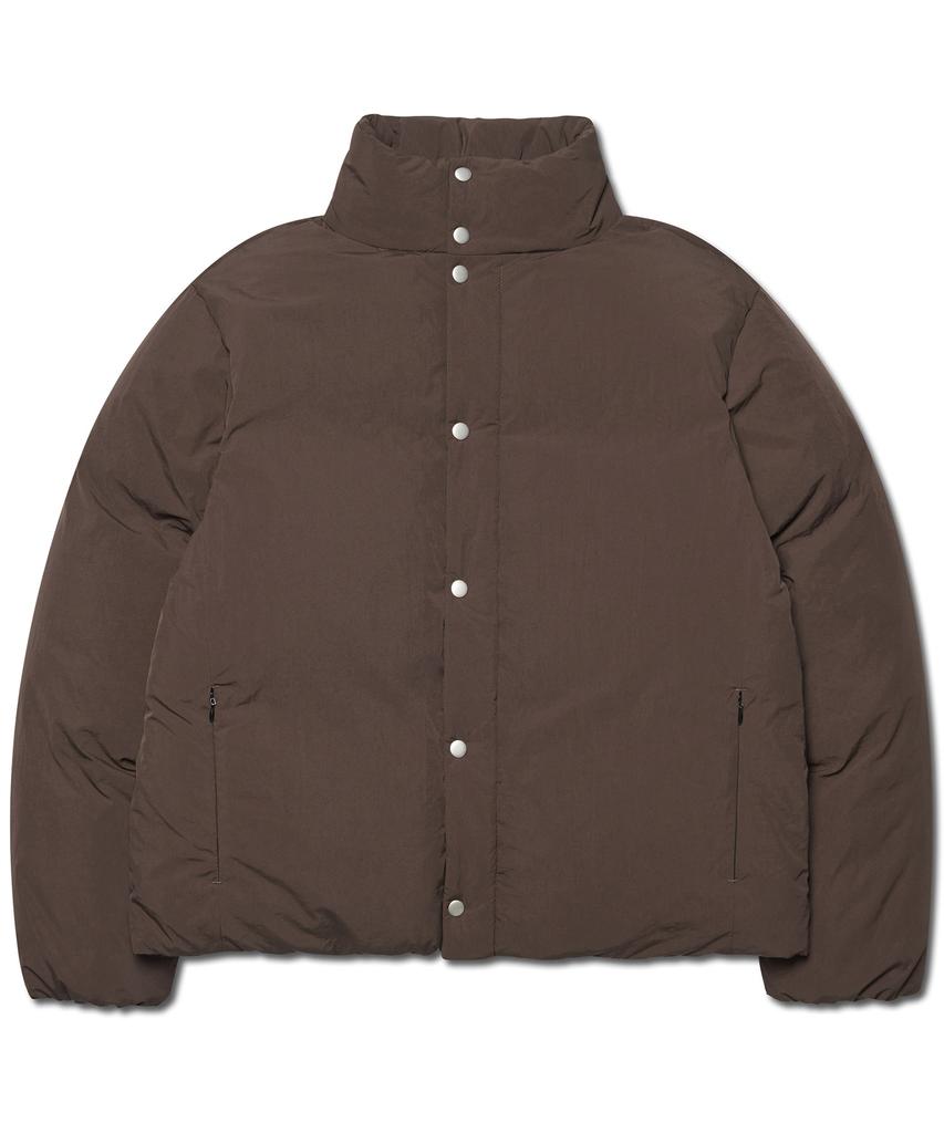 Nomanual Plain Duck Down Jacket - Dark Brown