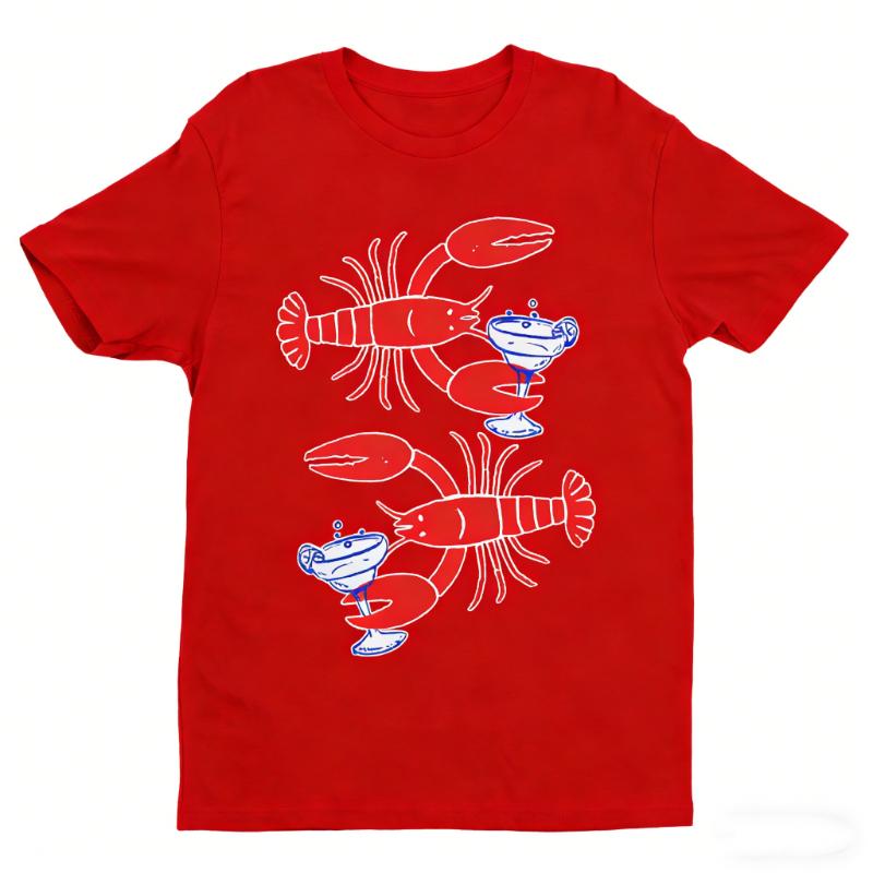 Lobster Loves Dirty Martini Shirt with Martini Shirt s Style Tee Yk Top Aesthetic Shirts for Women Graphic Cotton T Shirt