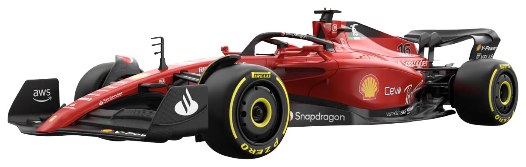Doyusha 2,4 ГГц Масштаб 1:18 Ferrari F1 75 Электрическая радиоуправляемая машина 14388