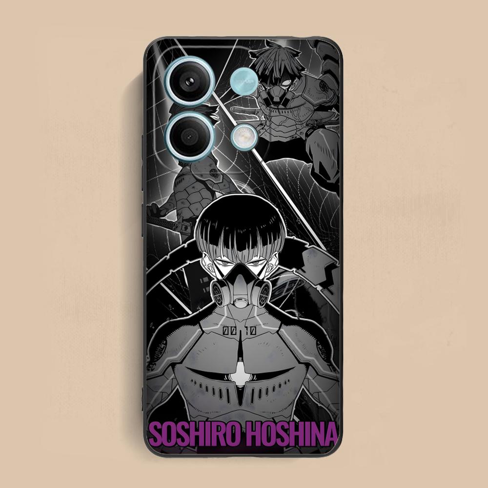 Kaiju No.8 Hoshina Soshiro Phone Case for Xiaomi Redmi 15 14 13 12 A5 3 2 1 C Plus 4G 5G Colorful Printing Cover Cover Luxury
