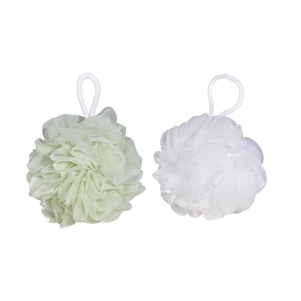 Soft Sponge Ball For Gentle Skin Scrubbing In Bath Or Shower Bathroom Accessories Exfoliating Scrub