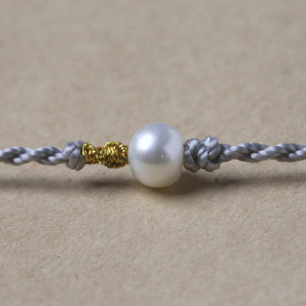 Adjustable Hand-Woven Vajra Knot Jade Pendant Necklace Lanyard