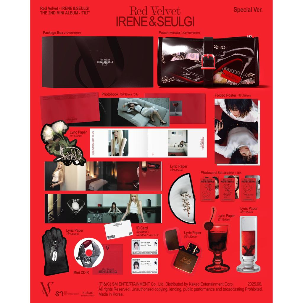 ΕΙΡΗΝΗ & ΣΟΥΛΓΚΙ (ΚΟΚΚΙΝΟ ΒΕΛΟΥΔΟ) - ΜΙΝΙ 2ο ΑΛΜΠΟΥΜ [TILT] Ειδική Έκδοση (Περιορισμένη έκδοση)