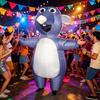 Cute Inflatable Mouse Costume for Halloween and Christmas - Adult Cosplay and Performance Outfit