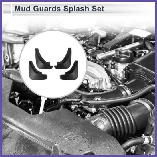 Mud Flaps Splash Guards 1set Mud Guards for Mazda 3 16(Hatchback) 06-11