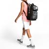 Nike Polyester Backpack Regular Men's Black Gray Lightweight Casual BA6170-010