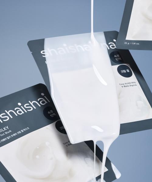 ShyShyShy Repair Milky Urea Cream Gel Mask 33g x 4pcs FREE