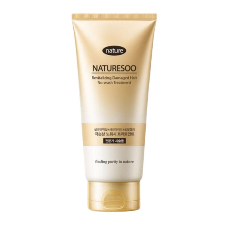 

NATURESOO Revitalizing Damaged Hair Leave-In Treatment 120 ml | Heat Protection Hair Essence |Deep Moisture & Shine Repair for Damaged Hair 120ml