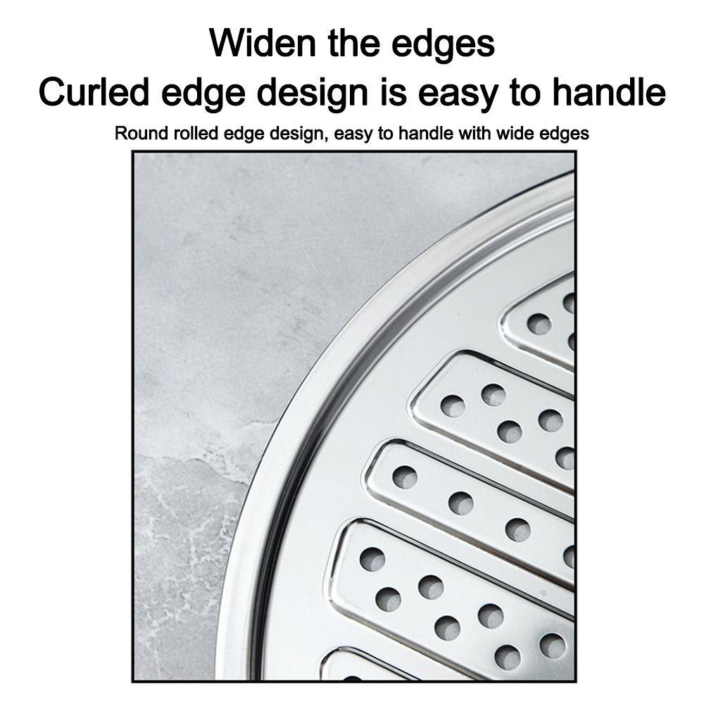 Stainless Steel Steamer Rack 22-40cm Steamer Compartment For Baking Cooking Steaming