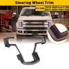 Steering Wheel Cover Trim Interior Accessories For Ford F150 F250 F350 17-20 EXV