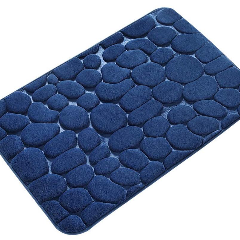 

Нескользящий коврик для ванной комнаты, коврик для ванной, коврик с тиснением из булыжника, коврик для ванной, напольный коврик для душевой комнаты, коврик для двери из пены с эффектом памяти, коврик из булыжника 40*60cm