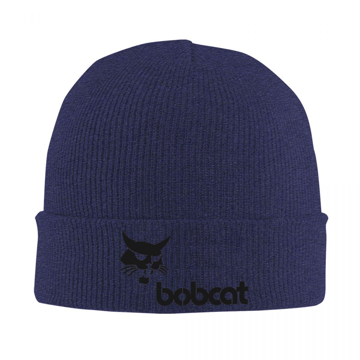 

Bobcat Logo Warm Knitted Cap Fashion Bonnet Hat Autumn Winter Outdoor Beanies Hats for Men Women Adult One Size