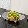 Light Luxury New Fruit Plate Living Room Tea Table High Beauty Dried Tray Home Use And Outdoor Exquisite Snack Display Plate