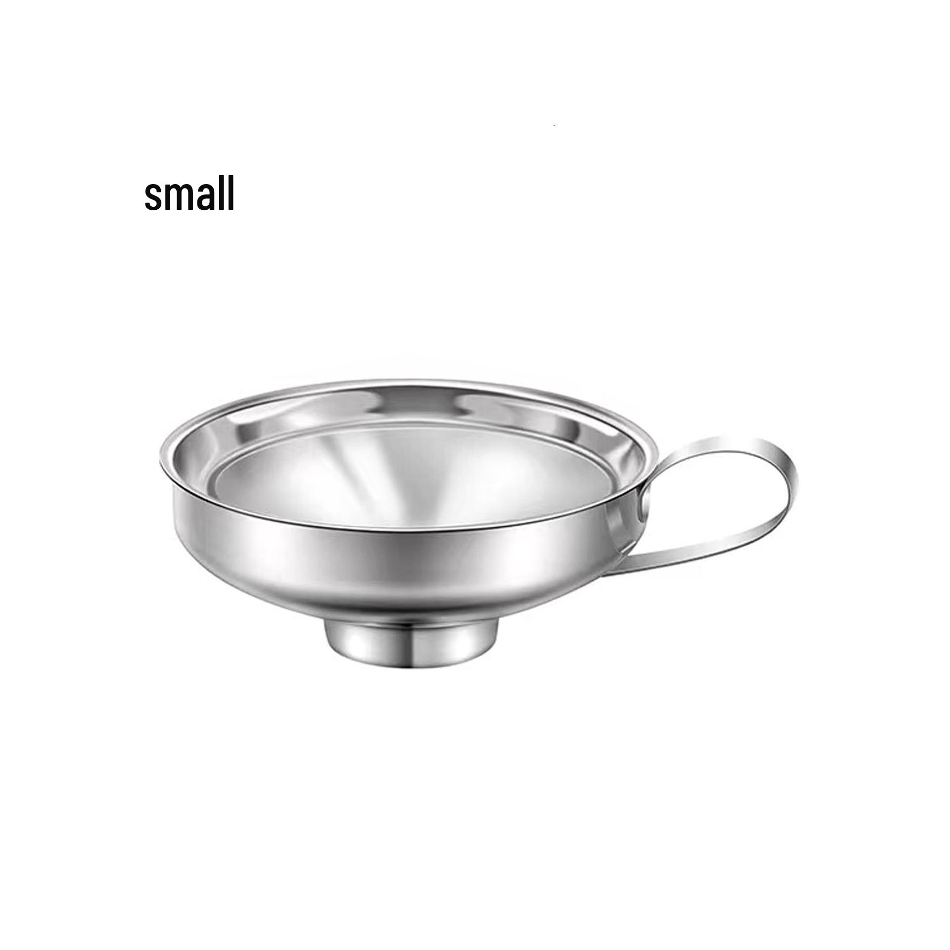 Stainless Steel Multi-Purpose Funnel for Wide Mouth Containers
