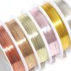 Color-Preserving Anti-Oxidation Copper Jewelry Wire for Handcrafted Beading and Accessories