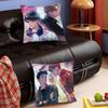 Anime S-Semantic Error Pillow Case Square Pillow Bedroom Sofa Leisure Comfort Cushion Car Living Room Home Decoration
