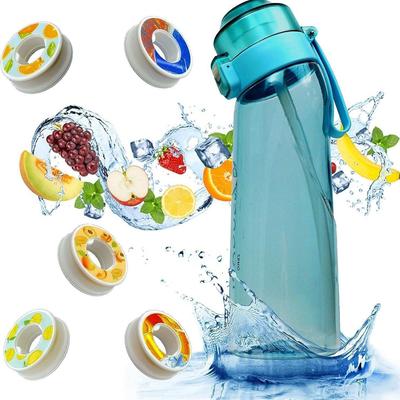 Láhev na vodu s příchutí vzduchu Scent Up Pohár na vodu Sportovní láhev na vodu Pro venkovní fitness Módní pohár na vodu se slámkou Příchuťové pody