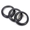 Carbon Fiber Air Conditioner Switch Cover CD Button Ring For Nissan 370Z 09-20