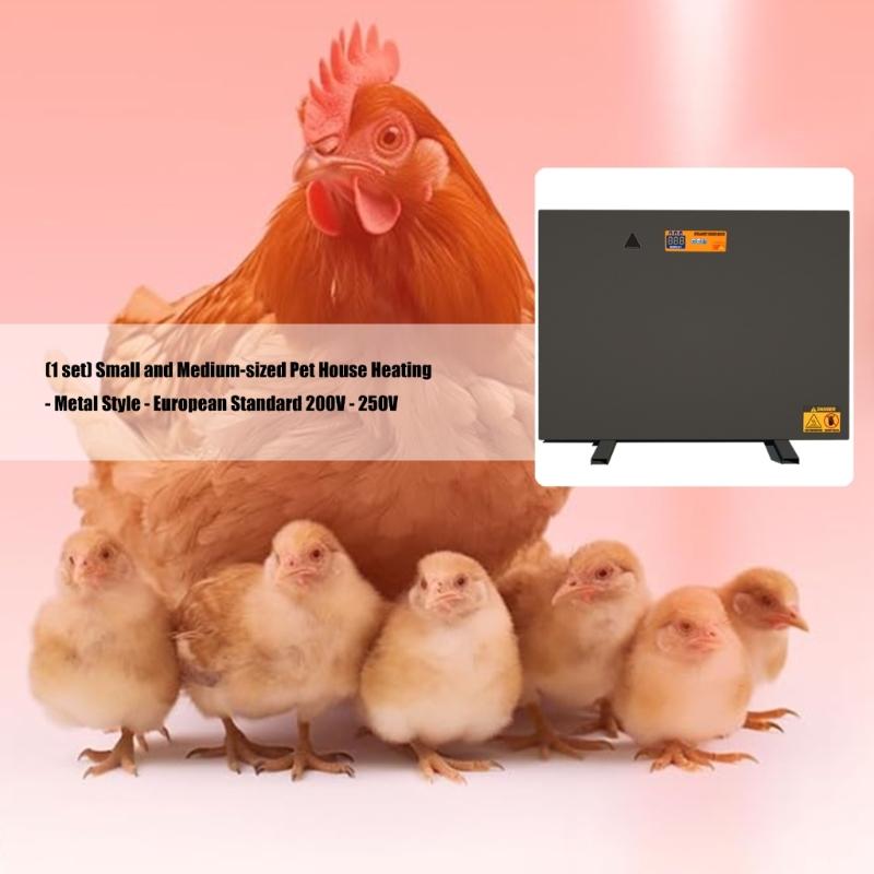Chicken Brooder Heating Plate for Chick Providing Cozy Warmth in Cold Weather Wall Mountable Floor Standing