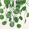2Pc 90Cm Artificial Hanging Plant Greenery Vine Leaf Garland Begonia Leaf Rattan