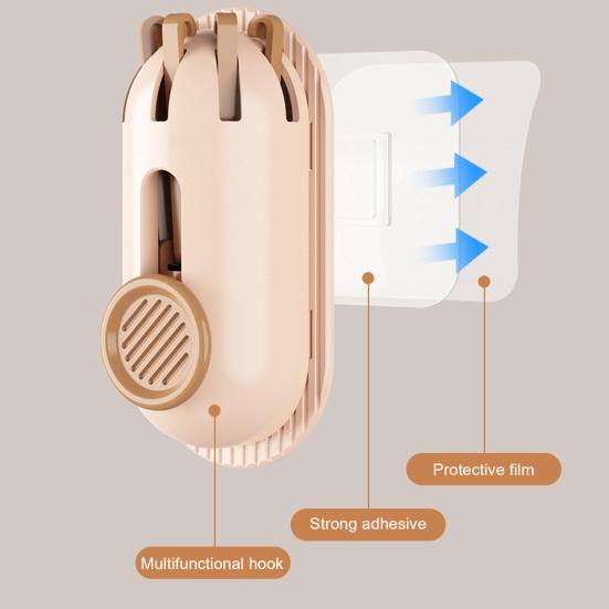 5-Claw Retractable Wall Hook Drill-Free Kitchen Utensil Hanger Adhesive Wall Mounted Hook Entrance Hanger for Bathroom Bedroom Storage