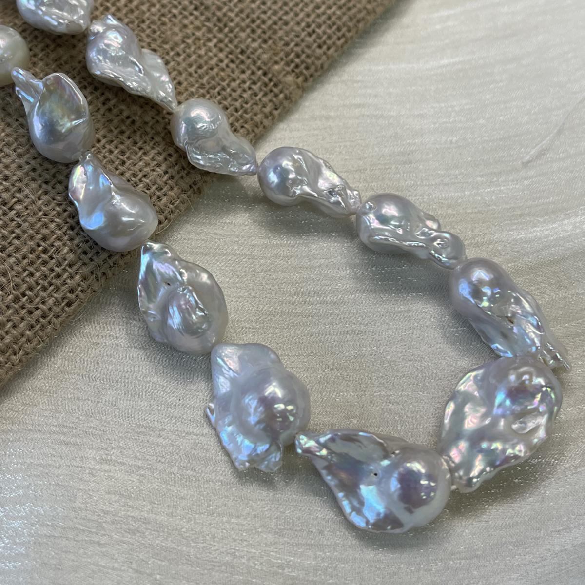 

Барочный жемчуг «рыбий хвост» 15-20 мм для изготовления ювелирных изделий, DIY серьги, браслеты, ожерелья, аксессуары 15-20mm белый