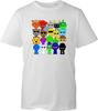 Children’s Cartoon Book Day T-Shirt Boys Girls School Unisex Costume Gift Tee