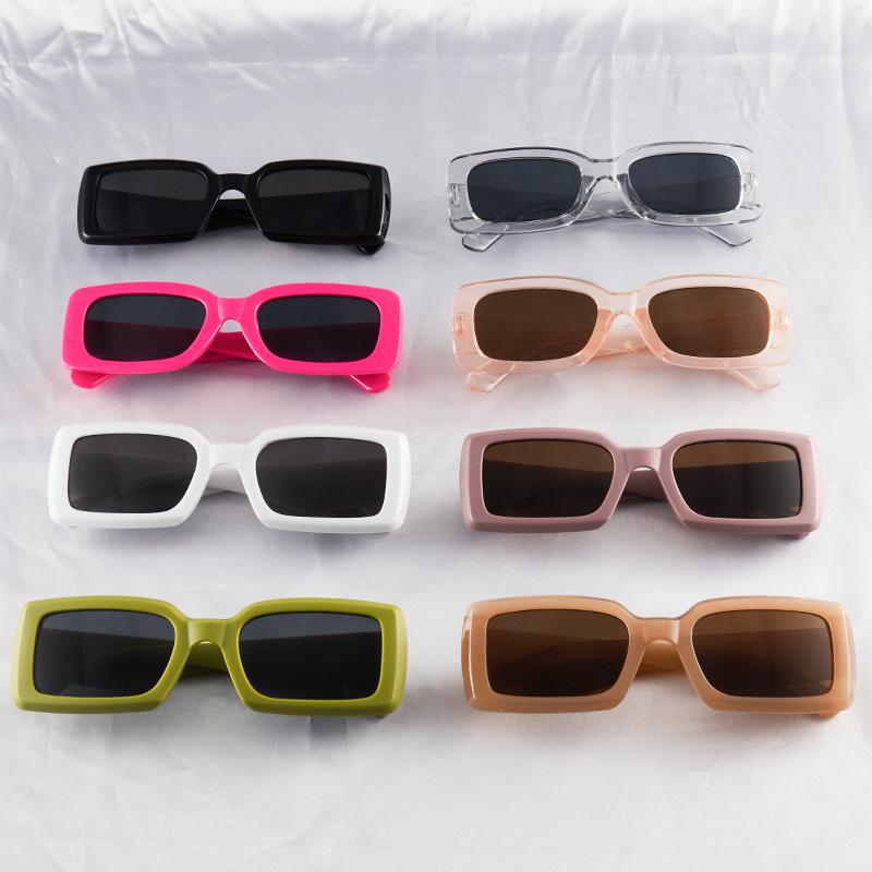 

New Women s Square Frame Sunglasses: Influencer Street Style, European & American Trend, Small Frame Design