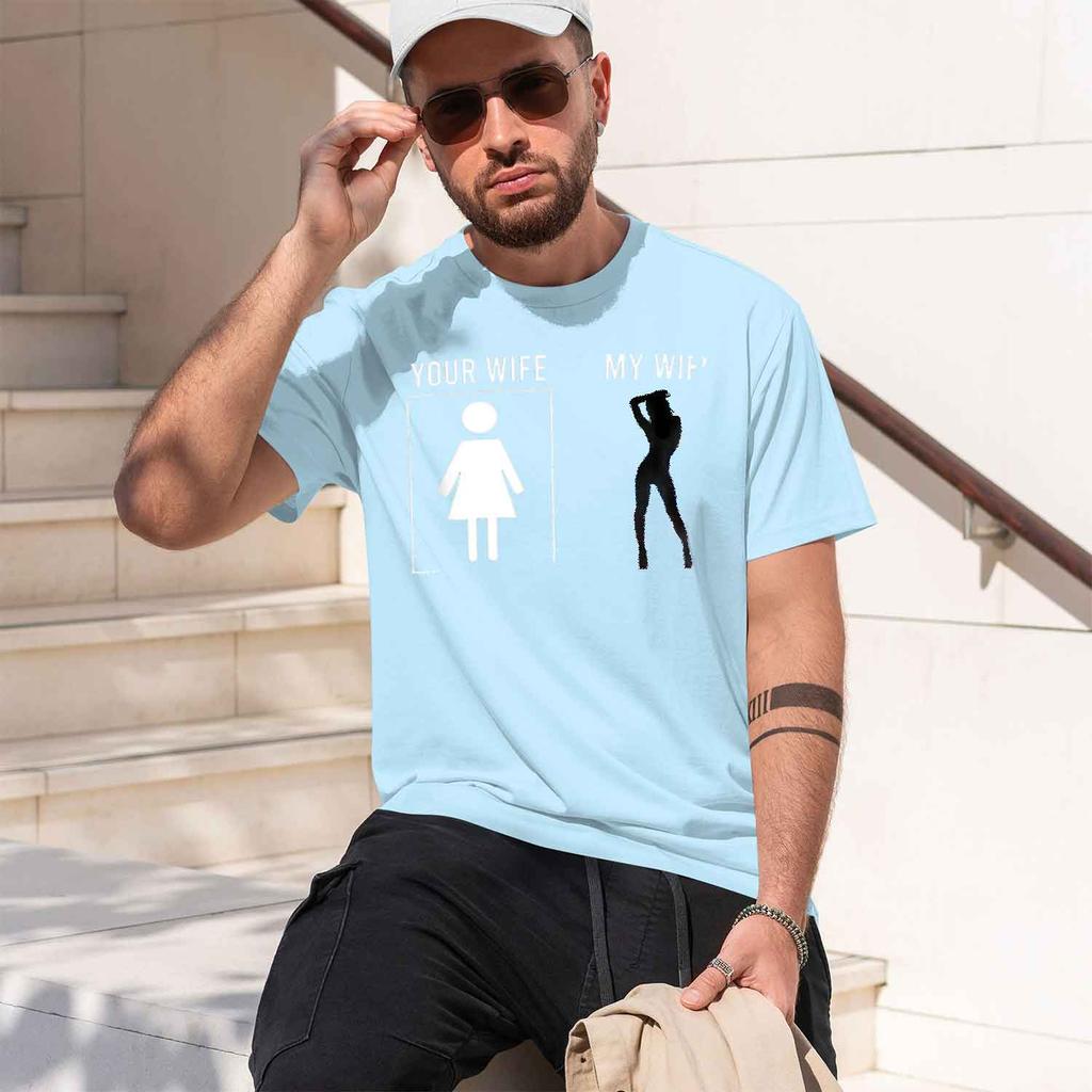 Russian Wife Russian Flag Unisex Soviet Husband Russia Tshirt Funny Grh T Shirts Camiseta Streetwear Harajuku 2026 New Model Sho