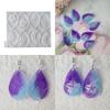 Reusable Silicone Pendant Mold Hollow Earrings Moulds Silicone Pendant Moulds Handmade Jewelry Making Accessories