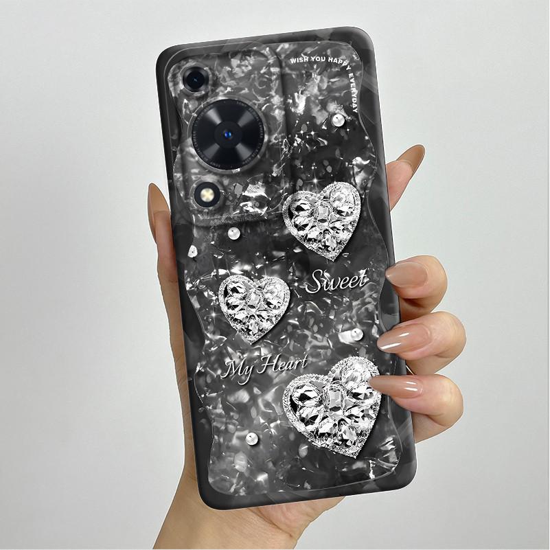 Phone Case For Huawei Nova Y72 Cases Fashion Butterfly Floral Cover For Huawei Nova Y72 NovaY72 Soft Silicone Shockproof Shell