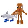 New Tungtungtung Sahur Tralala Plush Animals Telalaero Telala SHARK Anime Plush Plushie Peluches Stuffed Dolls Toy Gifts