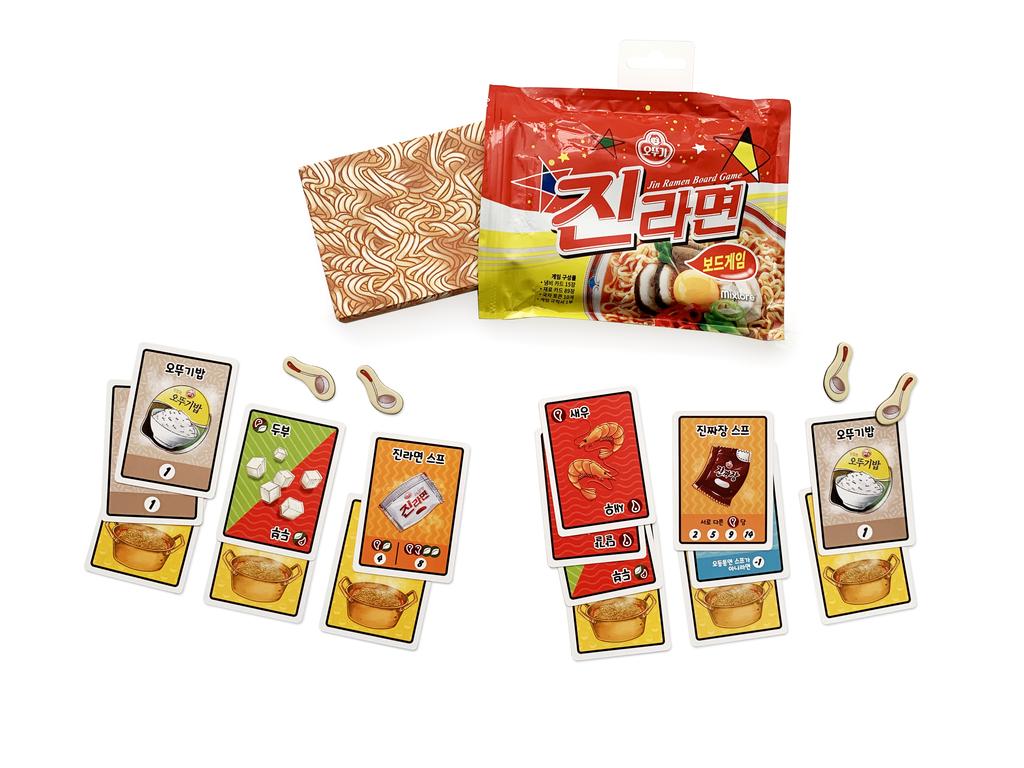 Asmodee Korea Jin Ramen Board Game Card Party Game Camping