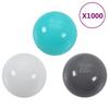Vidaxl Play Balls, 1000 Pcs., Colorful