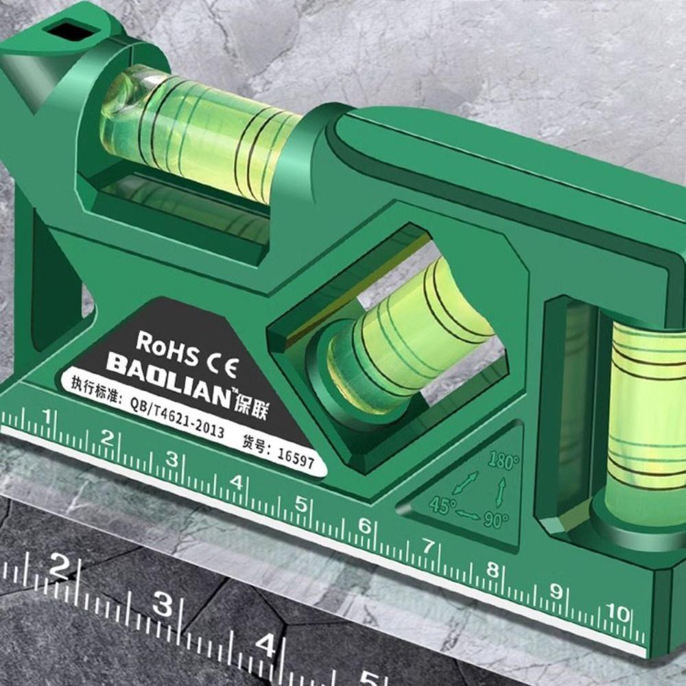 Accurate Measurement Level Gauge Magnetic Measurement Tools Portable Level Ruler  Protractor