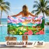 Custom Text Beach Towel, Soft Absorbent Swimming Multi-use TowelStardew Valley