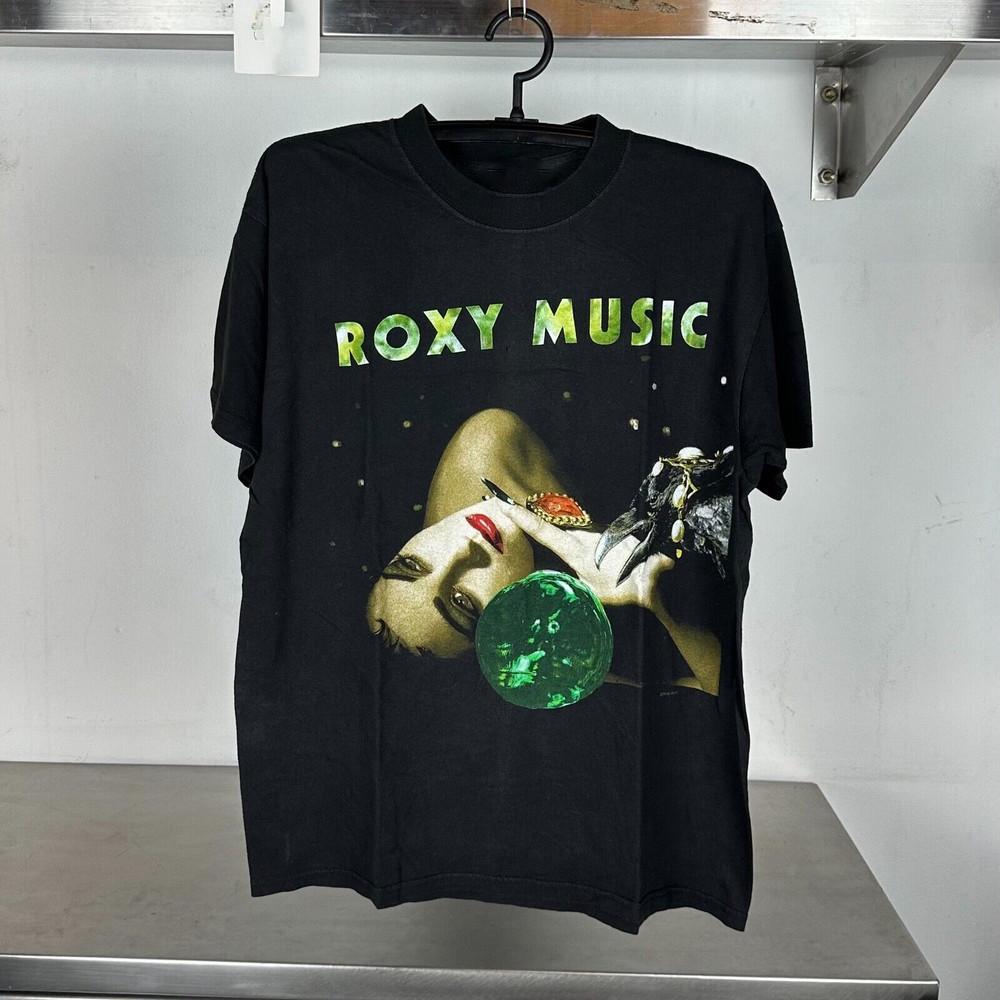 The Best of Roxy Music Album Band Black Unisex T-Shirt Cotton S-2345XL CS563 Unisex T-Shirt M