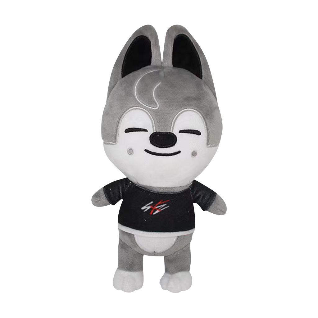 Plysjdukke, lekegavegave, tegneseriestil, tøydukke for barn, gavepute for barn