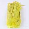 25-30Cm Dyeing Purple Tail Cloth Edge Clothing Accessories Pendant Handicraft Material Chicken Feather Cloth Belt Diy